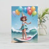 surfs up surfing plage invitations fête d'annivers (Debout devant)