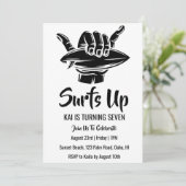 surfs up surfing plage invitations fête d'annivers (Debout devant)