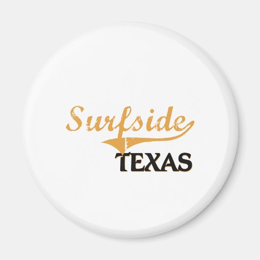 Surfside Texas Classic Magneet (Voorkant)