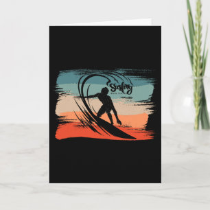 Surfstrand Surfer Bord Surfen Kaart