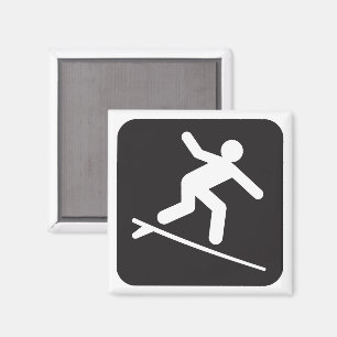 Surfsymbool Magnet Magneet