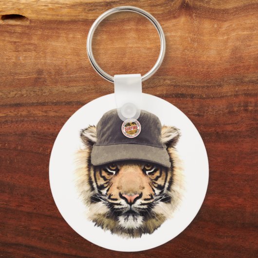 Surftijger Sleutelhanger (Voorkant)