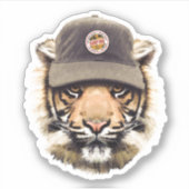 Surftijger Sticker (Voorkant)