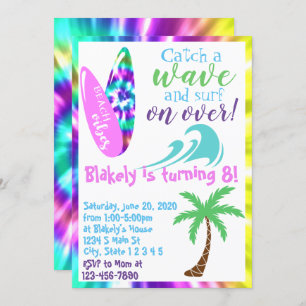 Surfverjaardag Kaart