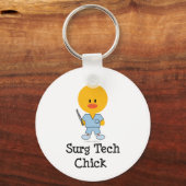 Surg Tech Chick Sleutelhanger (Voorkant)