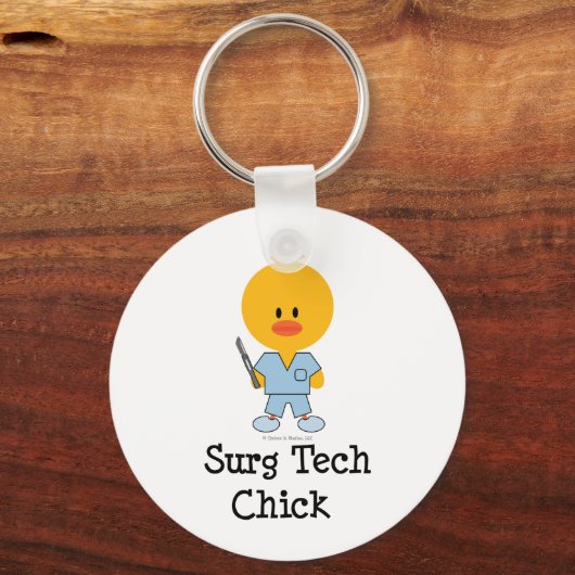 Surg Tech Chick Sleutelhanger (Voorkant)