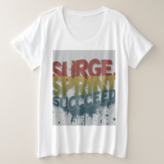 Surge, Sprint, Succès (Design devant)