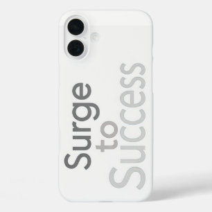 Surge to Success iPhone 16 Plus Hoesje