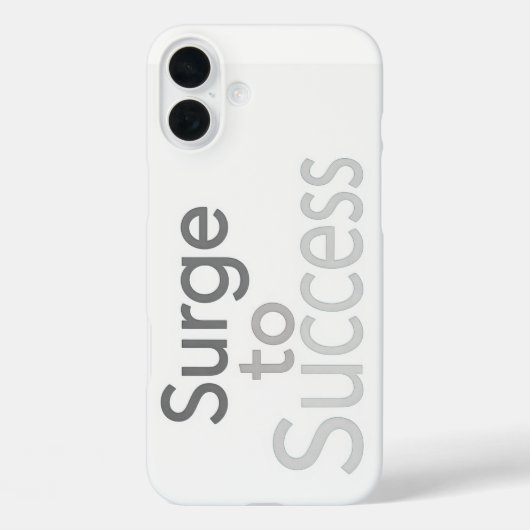 Surge to Success Case-Mate iPhone Case (Achterkant)
