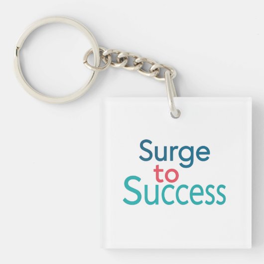 Surge to Success Sleutelhanger (voorkant)