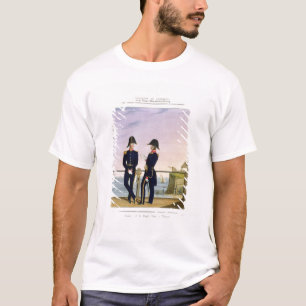 Surgeons, bord 6 van 'Costume of the Royal Navy' T-shirt
