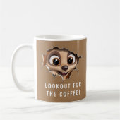 Suricate Dans Une Tasse ! Objet Original Pour Amat (Gauche)