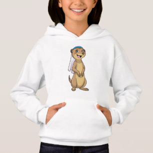 Suricate en mariée avec voile