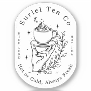 Suriel Tea Co Company ACOTAR Velaris 1WH1 Sticker