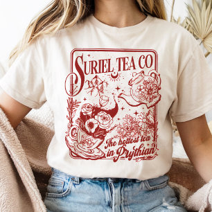 Suriel Tea Co Quote Bookish Acotar Gift T-shirt