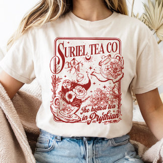 Suriel Tea Co Quote Bookish Acotar Gift T-shirt