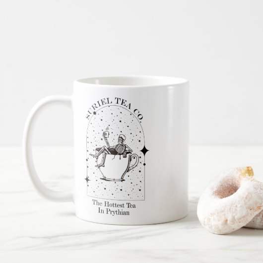 Suriel Tea Co Réserver Café Mug (Avec donut)