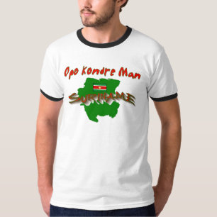 Surinaamse grond t-shirt