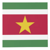 Surinaamse vlag kubus (Voorkant)