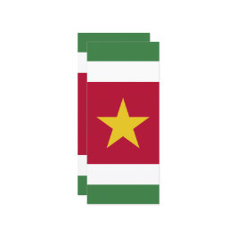 Surinaamse vlag menu