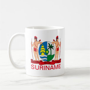 Surinaamse wapenschild koffiemok