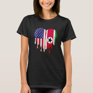 Suriname American Patriot Grown country meldt hem T-shirt