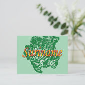 Suriname Briefkaart (Staand voorkant)