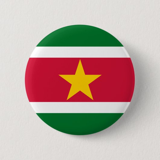 Suriname Flag Button (Voorkant)