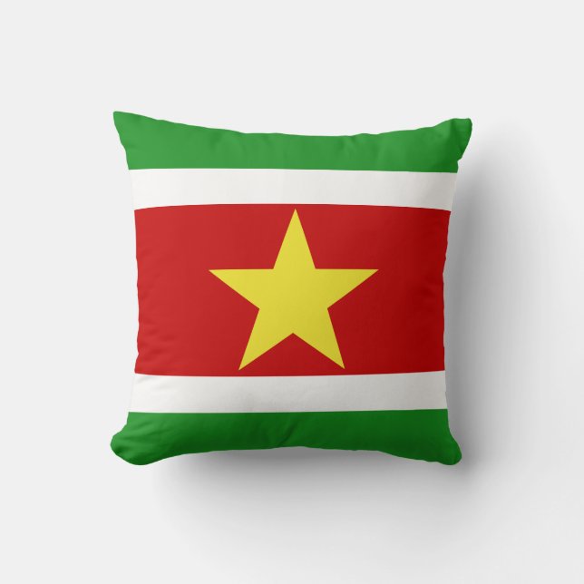 Suriname Flag | Kussen (Voorkant)