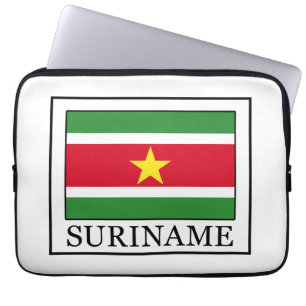 Suriname-laptophoes Laptop Sleeve