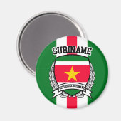 Suriname Magneet (Voorkant / Achterkant)
