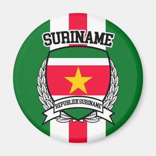 Suriname Magneet (Voorkant)