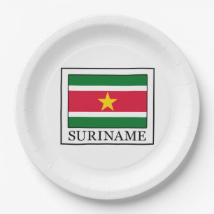 Suriname Papieren Bordje