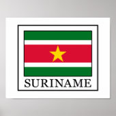 Suriname Poster (Voorkant)