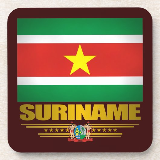 "Suriname Pride" Onderzetters (Voorkant)