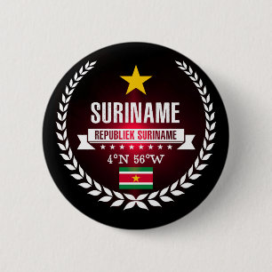 Suriname Ronde Button 5,7 Cm
