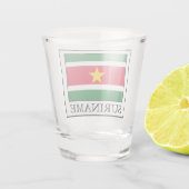 Suriname Shot Glas (Achterkant)