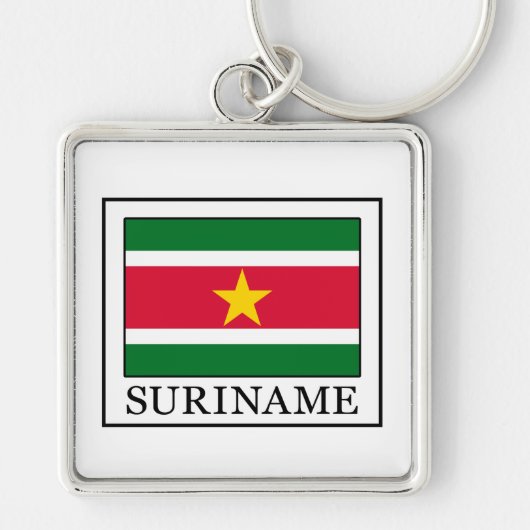 Suriname Sleutelhanger (Voorkant)