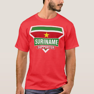 Suriname Super Flag Supporter T-shirt