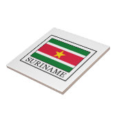 Suriname Tegeltje (Zijkant)
