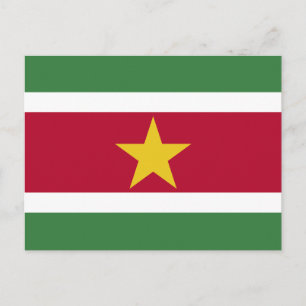 Suriname Vlag Briefkaart