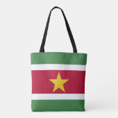 Suriname Vlag Draagtas (Achterkant)