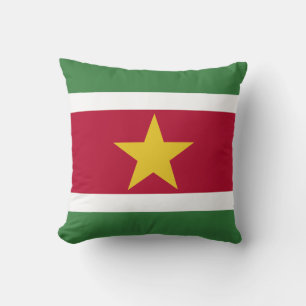 Suriname Vlag Kussen