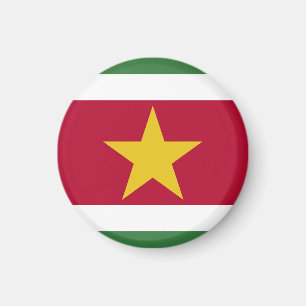 Suriname vlag magneet