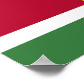 Suriname Vlag Poster (Hoek)