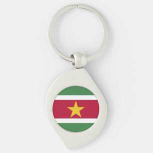Suriname Vlag Sleutelhanger