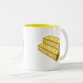 Surpenser et sous-prier Mug w verses (or) (Devant droit)