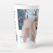 SURPLOMB de la rivière Fawn Chow tasse en latte av (Devant)