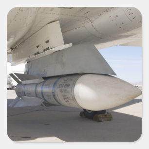 Surpluszee Phoenix-raketten Vierkante Sticker