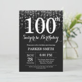 Surprise 100e anniversaire Invitation Parties scin (Debout devant)